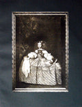 Antique Print Portrait By Velasquez Prado Museum Madrid Infanta Maria 1901 20th
