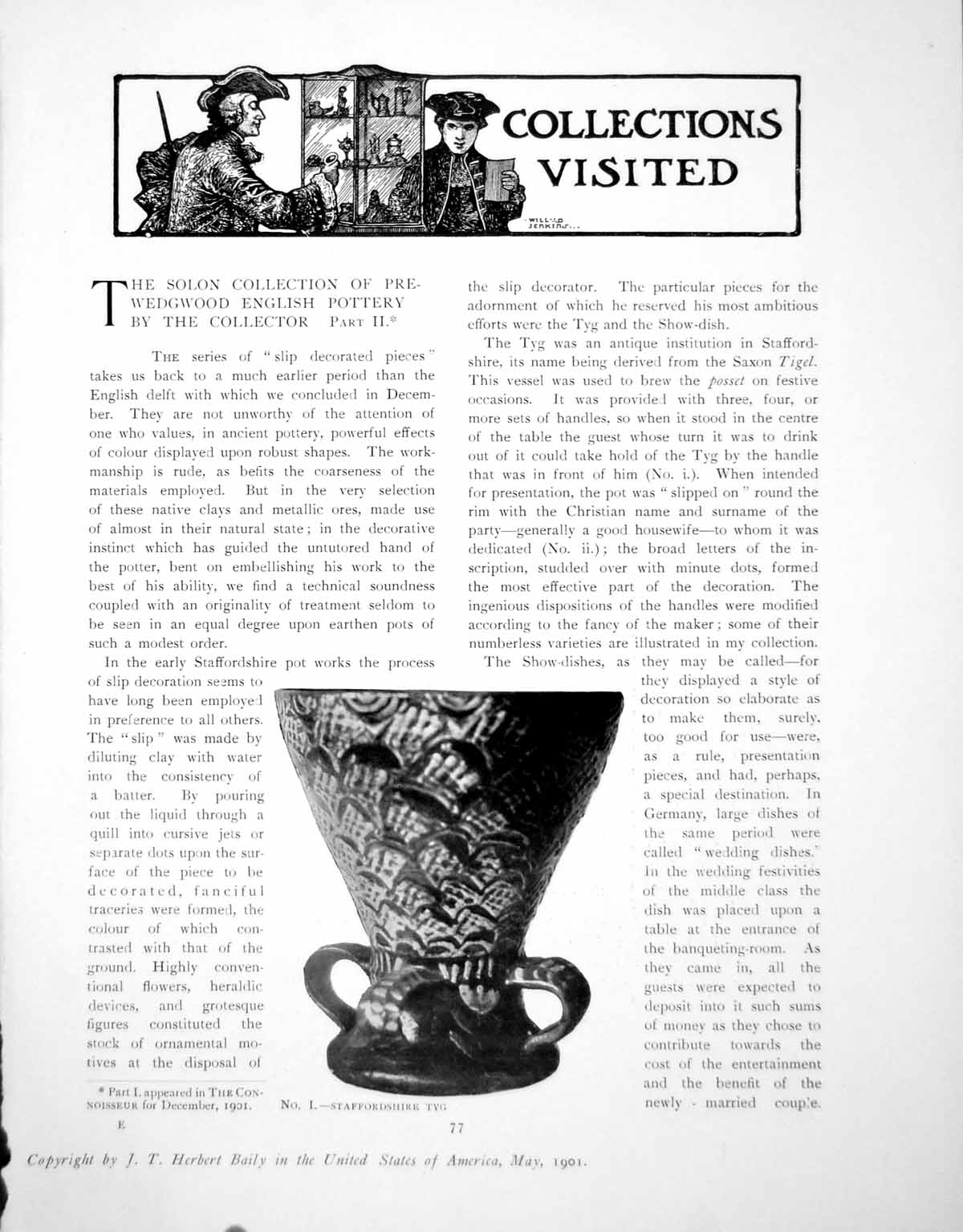 Antique Print Solon Collection Pre-Wedgewoood English PotteryPages 1902
