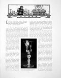 Antique Old Print English Wine Spirit Glasses Late C17Th C 18thPages 1902