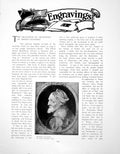 Antique Print The Invention Mezzotint Portrait Titian VaillantPages 1902