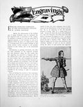 Antique Old Print English Engraved Portraits Seventeenth CenturyPages 1902