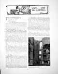 Antique Old Print The C15Th English Tapestries At Hardwicke HallPage 1902