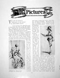 Antique Old Print Art Watteau Maitre-Peintre Des Fetes GalantesPages 1902