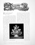 Antique Old Print The Frohne Collection Part I Delft BouquetierePages 1902