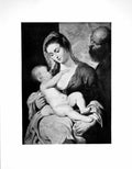 Antique Print The Holy Family By Peter Paul Rubens Earl Spencer Coll. 1902 20th