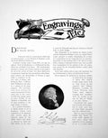 Antique Old Print Louis Philibert Debucourt Engraver PortraitPages 1902