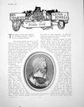 Antique Old Print The Kings Gems And Jewels At Windsor CastlePages 1902