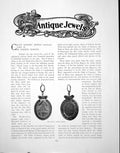 Antique Old Print Craft Masonic Jewels Part Ii Royal Lodge JewelPages 1902