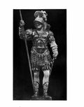 Original Old Antique Print Roman Armour Charles V Bartolommeo Campi Pesaro 1902