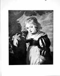 Original Old Antique Print Rubens Portrait Entitled A Daughter Rubens 1902 20th