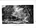 Antique Old Print Gamekeepers Engraving Henry Birche Painting G Stubbs 1902