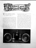 Antique Print Ornamental Silver Worhipful Co. Skinners Part IiPages 1903