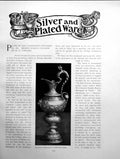 Antique Print Silver Plate Cambridge College Iii Sidney SussexPages 1903