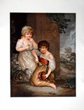 Antique Print Hobbinol And Gandaretta After T Gainsborough Dw Tomkins 1903 20th