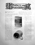 Antique Print Some Sunderland Mugs Frog Inside Ship Scene JugPages 1904