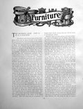 Old Print Furniture The Brothers Adam Part Ii Ceiling ChairPages 1904
