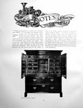 Antique Old Print Notes Nelson'S Walnut Cabinet Napoleon'S SwordPages 1904