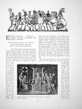 Old Print English Costume Iii Men End C14Th King Richard IiPages 1904