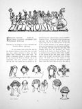 Old Print English Costume Iv Women End C14Th King Richard IiPages 1904
