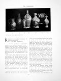 Antique Old Print Rhenish Stoneware Potteries The RenaissancePages 1904