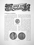 Antique Old Print A Dictionary Medallists Camilla BuondelmontiPages 1904