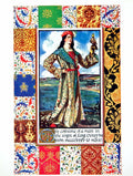 Antique Old Print The Costume A Man Reign King Henry Vii Hawk On Hand 1904 20th