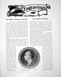 Old Print Sir Robert Strange Engraver King Charles I VandykePages 1905