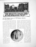 Antique Old Print The Willett Collection Brighton Museum PotteryPages 1905