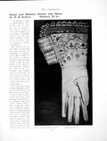 Antique Old Print Royal Historical Gloves Shoes Mary Queen ScotsPages 1905