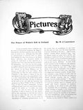 Antique Print The Prince Wales'S Gift To Ireland Balaton LakePages 1905