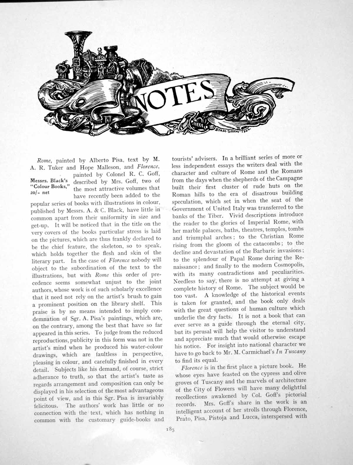 Old Print Notes Examples Winslow Lace Collar Louisa MildmayPages 1905