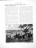 Antique Old Print Book Review Animal Painters Coursing HatfieldPages 1905