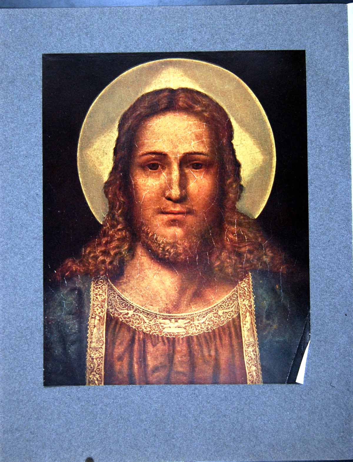 Antique Print Head Christ Quentin Matsys Possession Rev Canon Macbeth 1905 20th