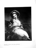 Original Old Antique Print Madame Le Brun And Her Daughter Vigee Le Brun 1905