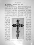 Old Exhibition Abruzzese Art Chieti Chased Silver CrossPages 1906