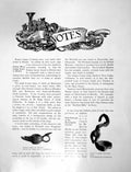 Antique Print Roman Metal Lamps Britain Charles I Wassail BowlPages 1906