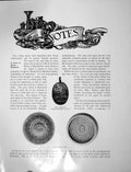 Old Print Notes Jewel Queen Elizabeth Pontefract Siege CoinPages 1906