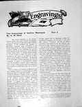 Antique Old Print Engravings Andrea Mantegna Part I Virgin ChildPages 1906