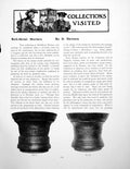 Antique Old Print Bell-Metal Mortars English Early Flemish DutchPages 1906