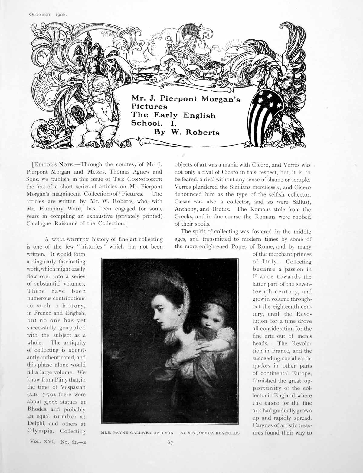 Antique Print Mr J P Morgan'S Pictures Early English School IPages 1906