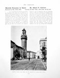 Antique Print Moorish Remains Spain Cordova Ancient Arab TowerPage 1906