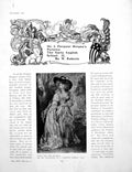 Antique Print Mr J P Morgan'S Pictures Early English School IiPages 1906