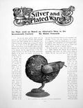 Old Print Plate Used On Board An Admirals Ship In The C17ThPages 1906