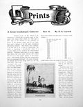 Antique Old Print A Great Cruikshank Collector Part Ii NapoleonPages 1906