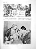 Old Print Mr Jp Morgan'S Pictures The English Miniatures IiPages 1907