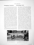 Antique Print Elizabethan Furniture Draw Or Shovel-Board TablePages 1907