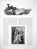 Old Print Notes Byzantine Miniature Prince Charlie'S ShieldPages 1907