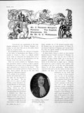 Old Print Mr Jp Morgan'S Pictures The English Miniatures IiiPages 1907