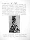 Antique Old Print Zurich Porcelain Candlestick Dish Teapot GroupPages 1907