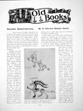 Antique Old Print Heraldic Book-Collecting Badges Dukes NorfolkPages 1907